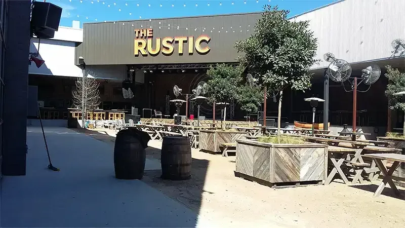 Commercial Work sandblasting project