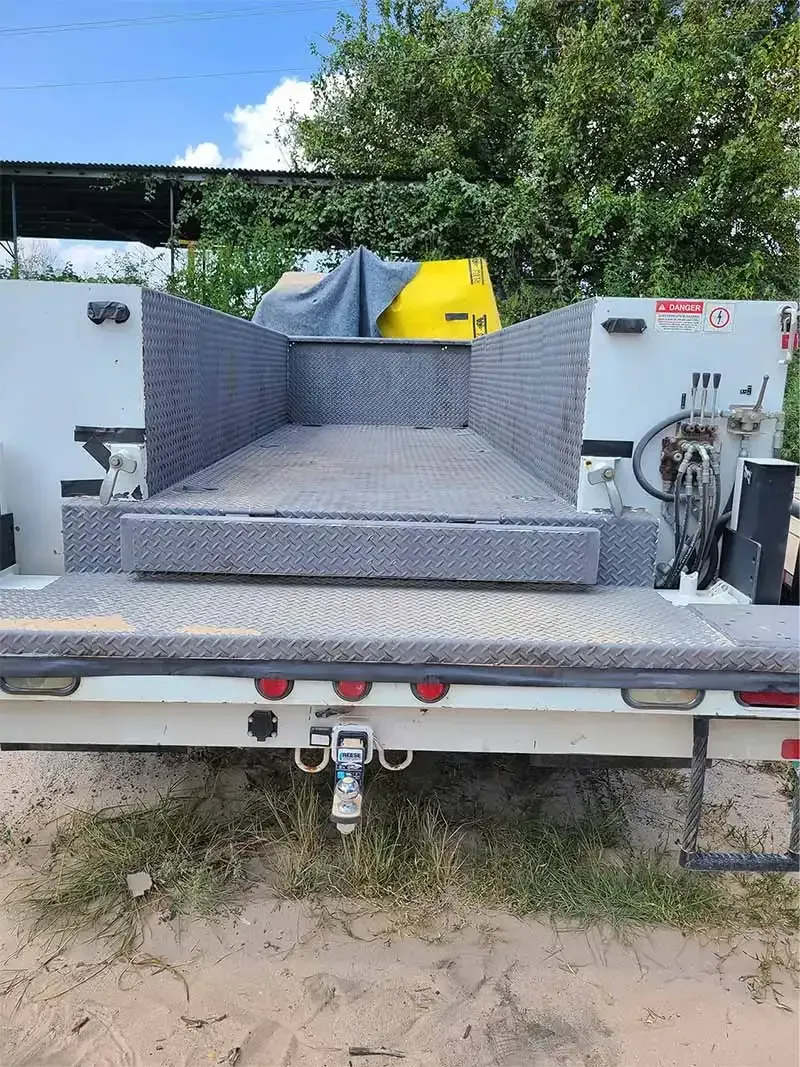 Industrial sandblasting project