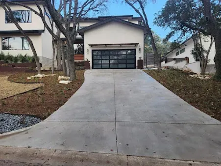 Residential sandblasting project