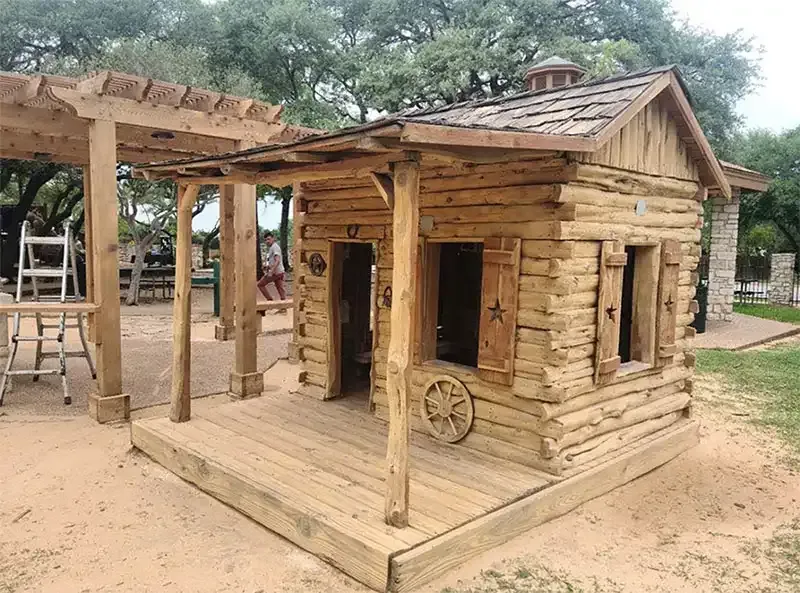 Residential sandblasting project