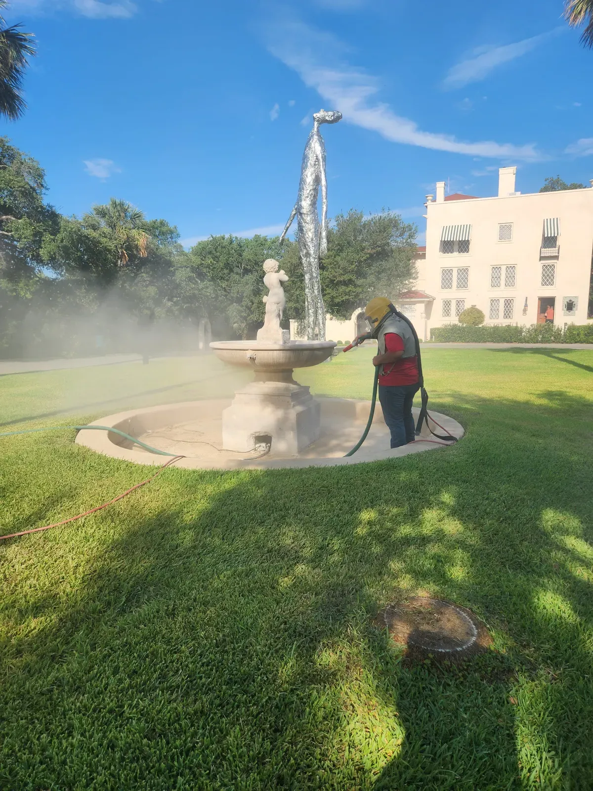 Full Gallery sandblasting