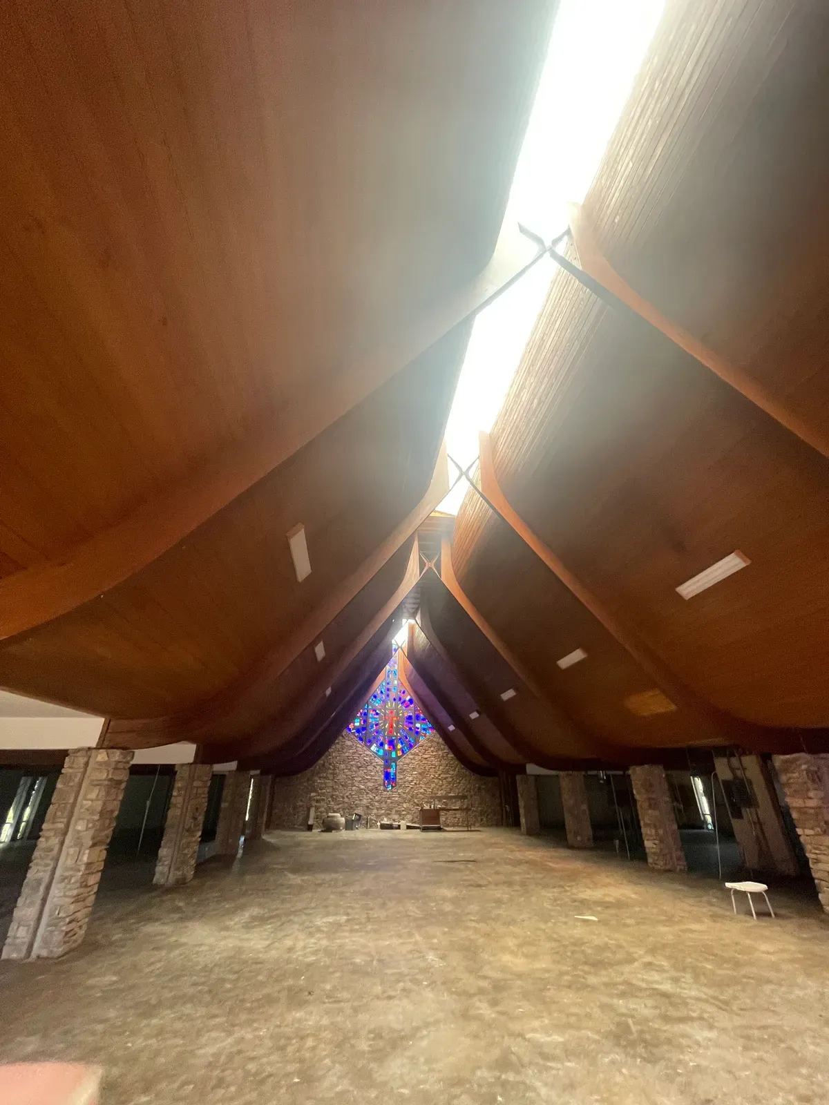 Commercial Work sandblasting project