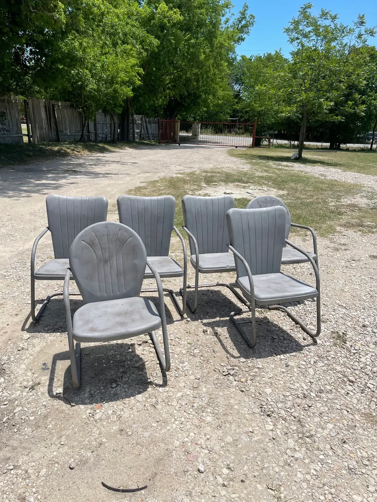 Residential sandblasting project