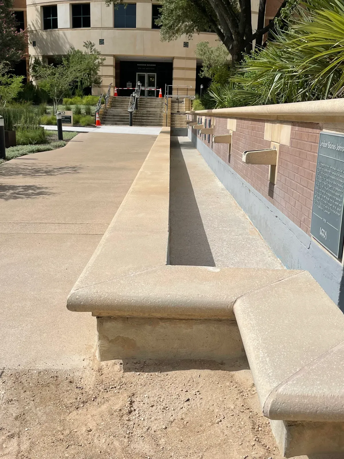Residential sandblasting project