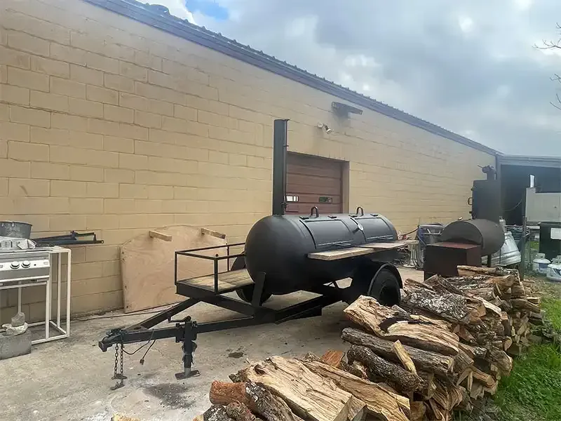 Industrial sandblasting project