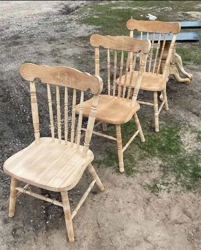 Residential sandblasting project