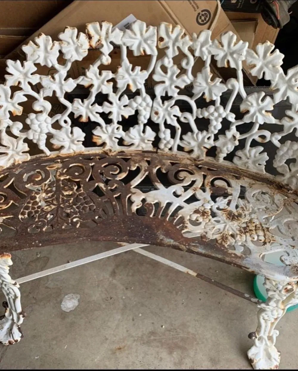 Furniture being restored for donation
